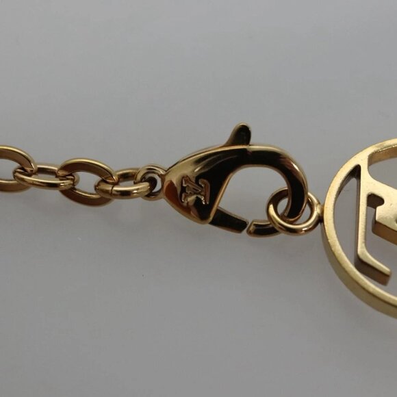 LOUIS VUITTON Monogram Laminated Jacquard Microvanity Gold M22920 LV Auth EC760S - Picture 10 of 16